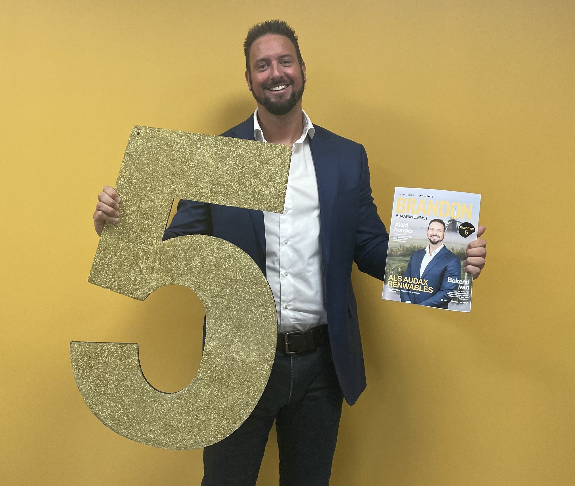 Brandon 5-jarig jubileum Brandon 5-jarig jubileum